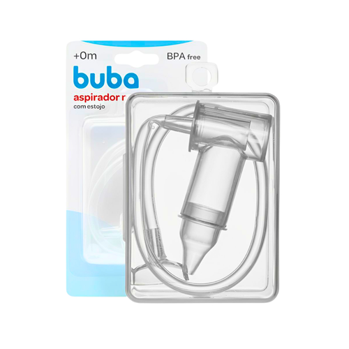 Aspirador Nasal Infantil Com Sucção Limpeza Nariz Entupido - Buba