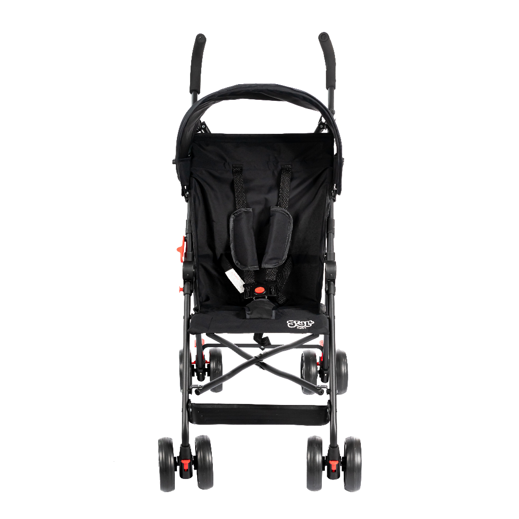 Carrinho De Bebê Passeio Guarda Chuva Styll Baby Preto