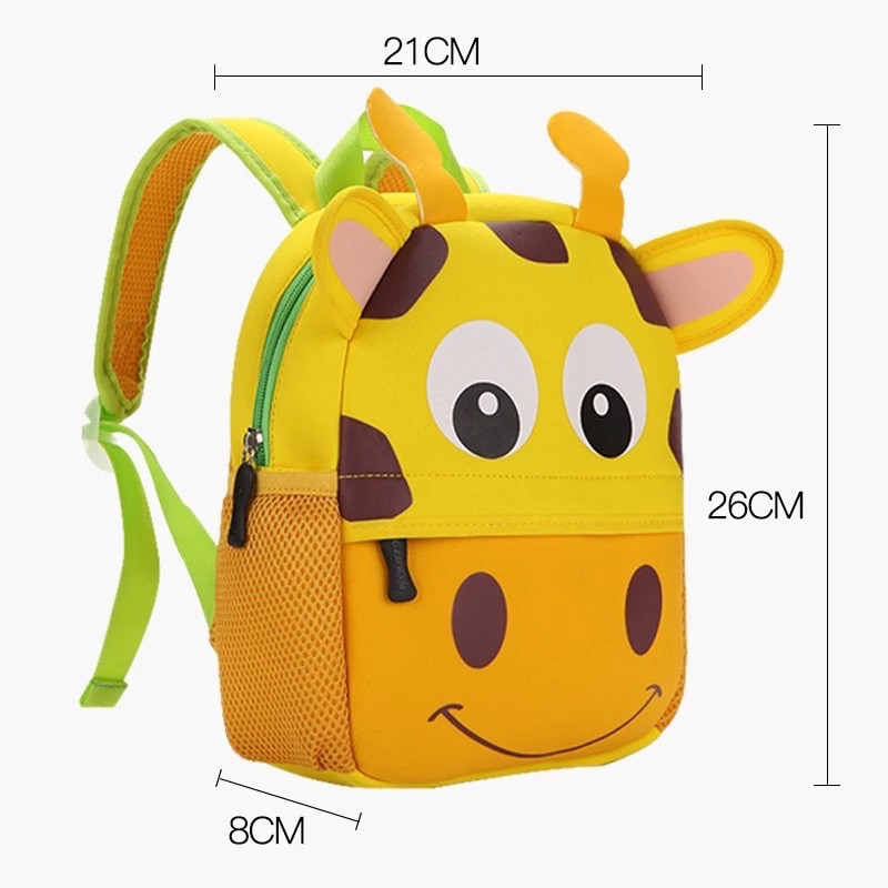 Mochila Escolar Infantil Menino Menina - Animais