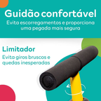 Bicicleta Infantil De Equilíbrio Sem Pedal Balanço 4 Rodas