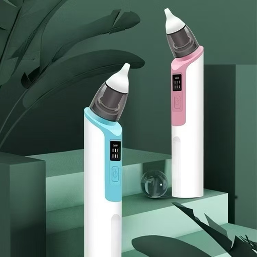 Aspirador Nasal Recarregável Para Bebês Silicone Ajustável Sucção Elétrica Crianças