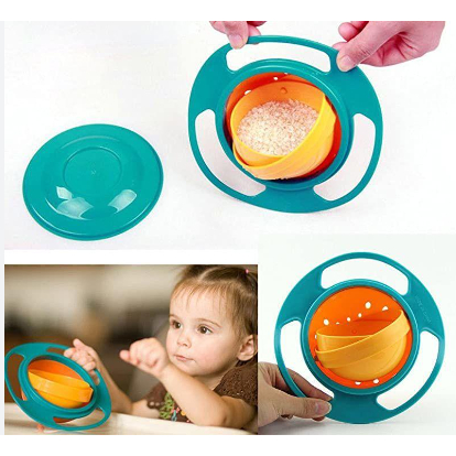 Potinho Pote Prato Mágico Giratório 360° Infantil