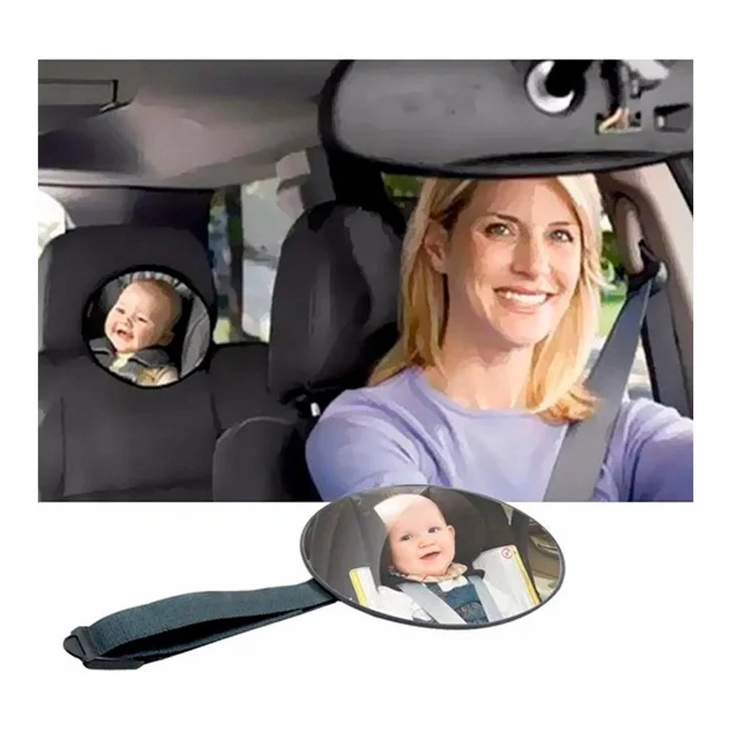Espelho Retrovisor Para Cadeirinha Bebê Conforto Banco Carro