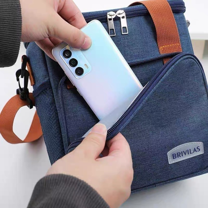 Bolsa TERMICA TIPO lancheira MOCHILA com Grande Capacidade Viagens Piquenique ESCOLA PASSEIO Praia camping