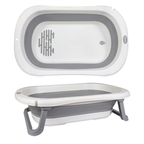 Super Banheira Infantil Antiderrapante KaBaby Cinza