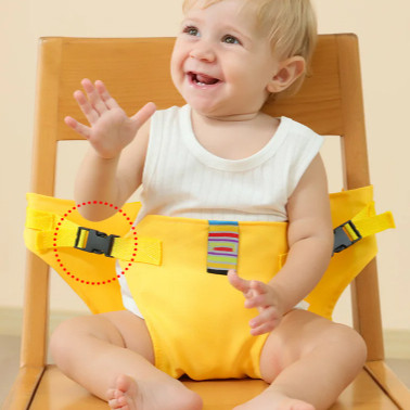 Cinto De Alimentação Infantil Assento De Segurança Portátil Para Bebê Cadeira Refeição Viagem Prática